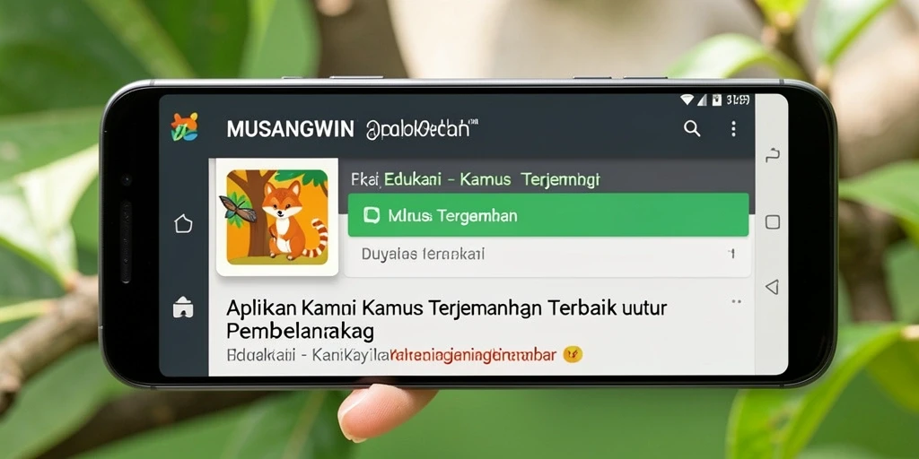 Antarmuka pengguna MUSANGWIN yang intuitif dan fungsional.