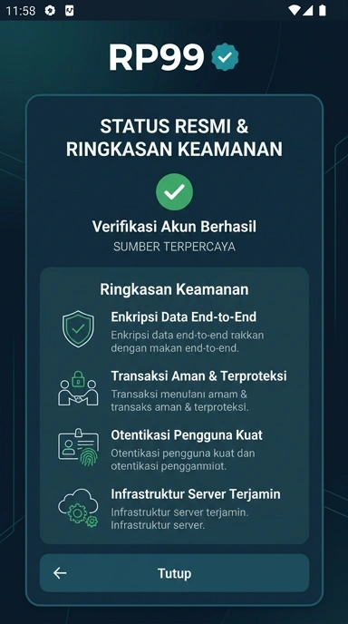 Halaman Resmi Unduhan rp99 untuk Android
